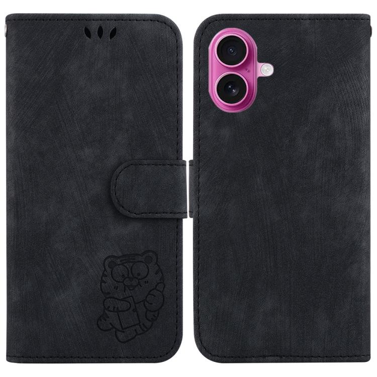 Little Tiger Embossed Leather Phone Case