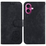 Little Tiger Embossed Leather Phone Case