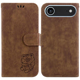 Little Tiger Embossed Leather Phone Case