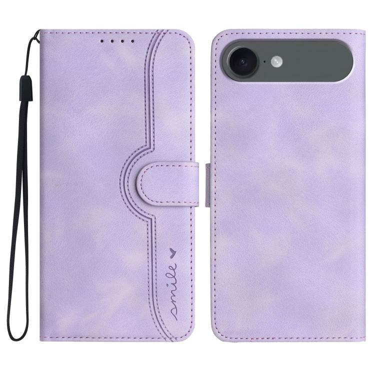 Heart Pattern Skin Feel Leather Phone Case