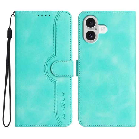 Heart Pattern Skin Feel Leather Phone Case