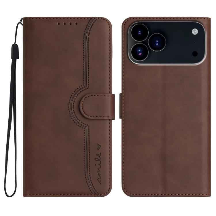 Heart Pattern Skin Feel Leather Phone Case