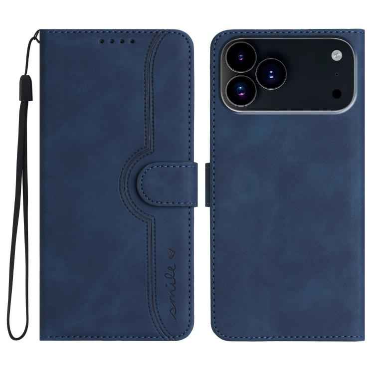 Heart Pattern Skin Feel Leather Phone Case