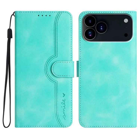 Heart Pattern Skin Feel Leather Phone Case