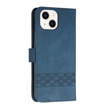 Cubic Skin Feel Flip Leather Phone Case