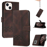Cubic Skin Feel Flip Leather Phone Case