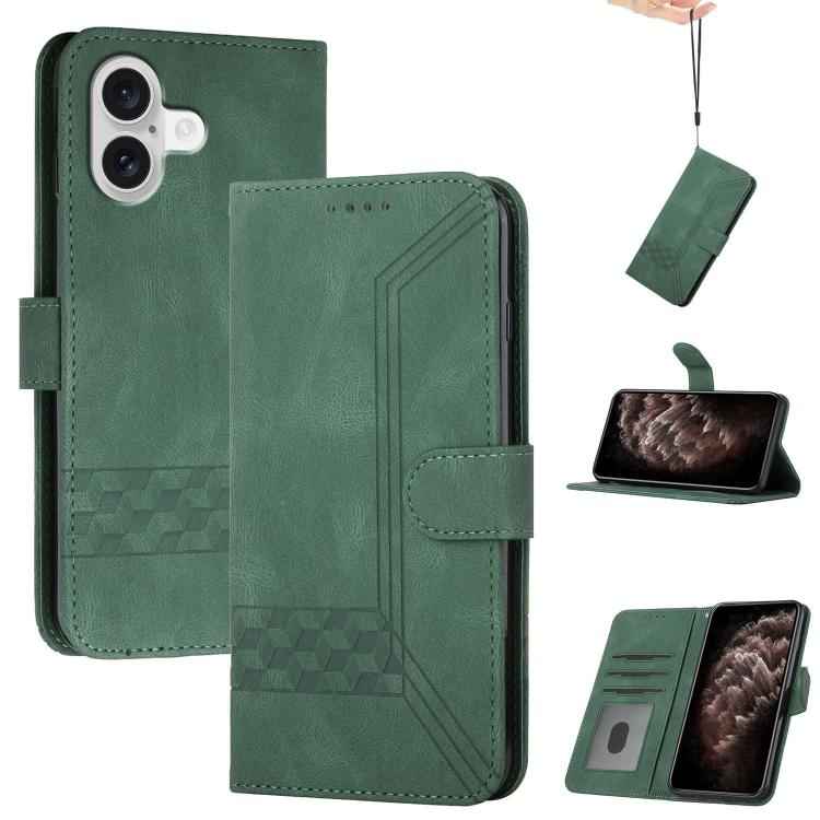 Cubic Skin Feel Flip Leather Phone Case