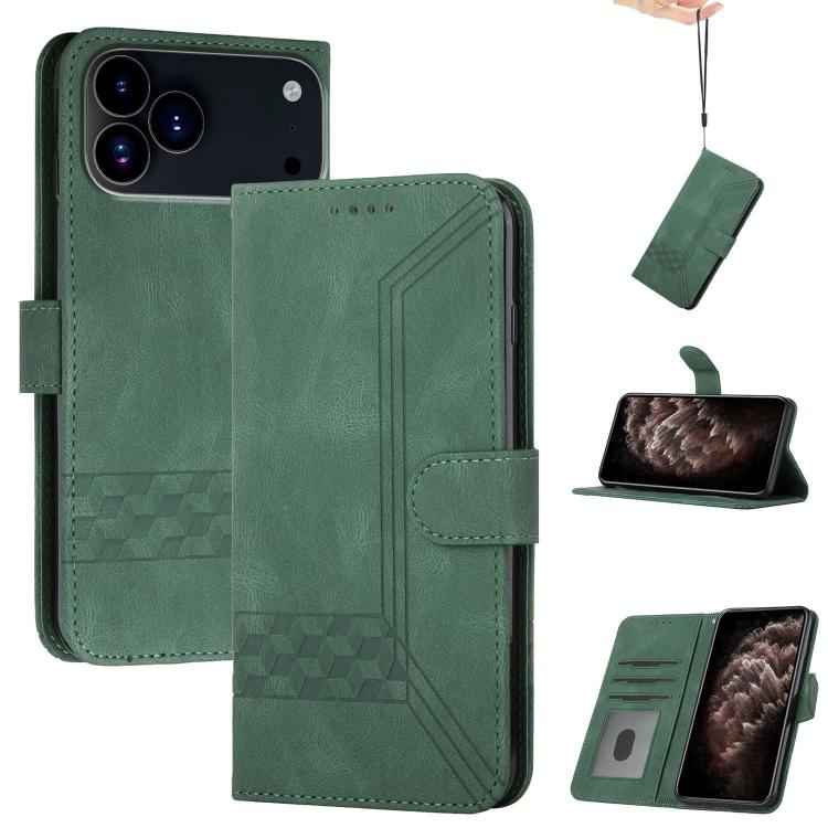 Cubic Skin Feel Flip Leather Phone Case