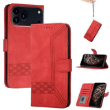 Cubic Skin Feel Flip Leather Phone Case
