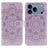 Sun Mandala Embossing Leather Phone Case