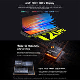 Ulefone Armor 22, IP68/IP69K Rugged Phone, 8GB+256GB, 6.58 inch Android 13 MediaTek Helio G96 Octa Core