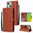 3-Card Slots Multifunctional Leather Phone Case