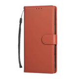 3-Card Slots Multifunctional Leather Phone Case