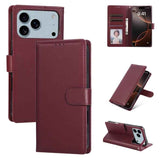 3-Card Slots Multifunctional Leather Phone Case