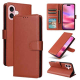 3-Card Slots Multifunctional Leather Phone Case