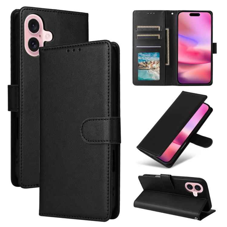 3-Card Slots Multifunctional Leather Phone Case