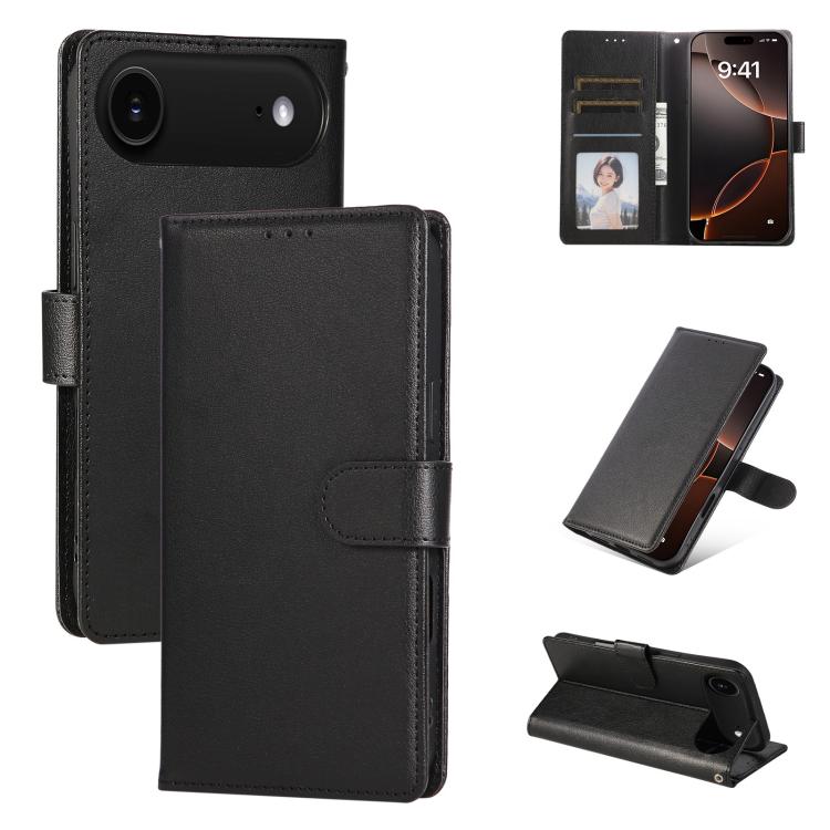 3-Card Slots Multifunctional Leather Phone Case