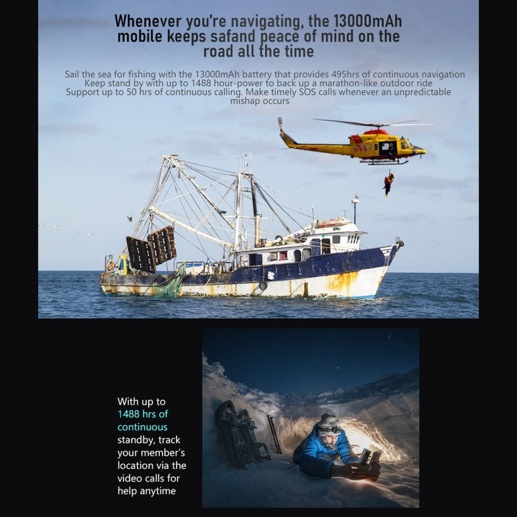 Blackview BV6200 Pro, Rugged Smartphone, 13000 mAh, 6GB+128GB, 6.56 inch, Android 14, MediaTek Helio P35 Octa Core