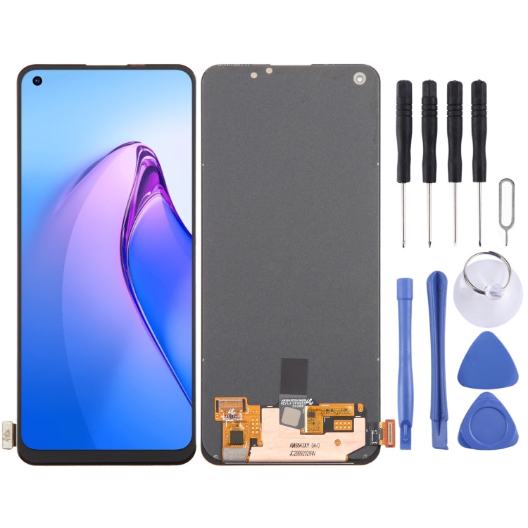 Original AMOLED LCD Screen with Digitizer for OPPO A96 5G/Reno6 Lite/A95 4G/F19s/F19
