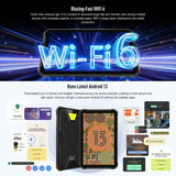 Ulefone Armor Pad 2 Rugged Tablet PC, 16GB+256GB 11 inch Android 13 MediaTek Helio G99 Octa Core 4G Network