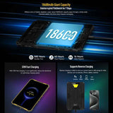 Ulefone Armor Pad 2 Rugged Tablet PC, 16GB+256GB 11 inch Android 13 MediaTek Helio G99 Octa Core 4G Network