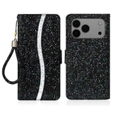 Glitter Powder Filp Leather Phone Case