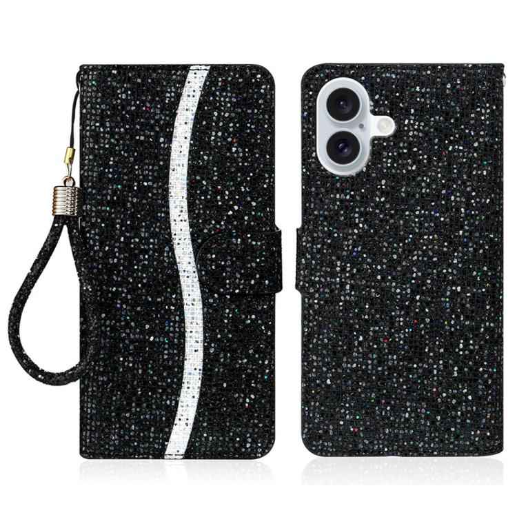 Glitter Powder Filp Leather Phone Case