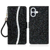 Glitter Powder Filp Leather Phone Case