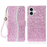 Glitter Powder Filp Leather Phone Case