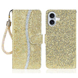 Glitter Powder Filp Leather Phone Case
