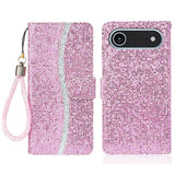 Glitter Powder Filp Leather Phone Case