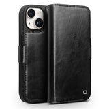 QIALINO Classic 103 Buckle Genuine Leather Phone Case