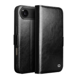 QIALINO Classic 103 Buckle Genuine Leather Phone Case