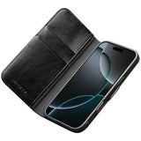 QIALINO Classic 103 Buckle Genuine Leather Phone Case