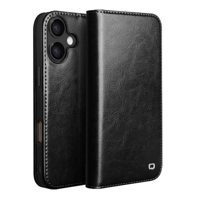 QIALINO Classic Genuine Leather Phone Case