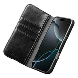 QIALINO Classic Genuine Leather Phone Case