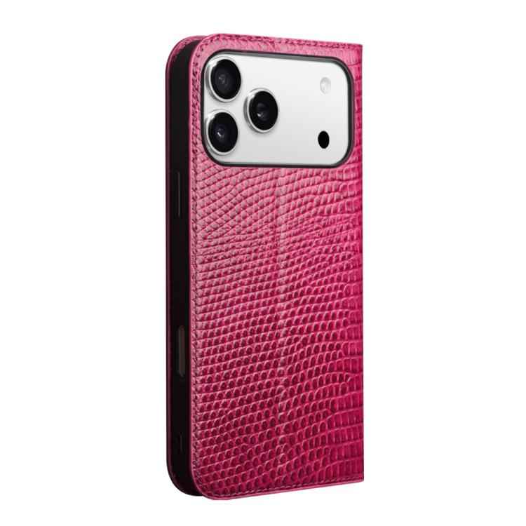 QIALINO Little Crocodile Texture Genuine Leather Phone Case