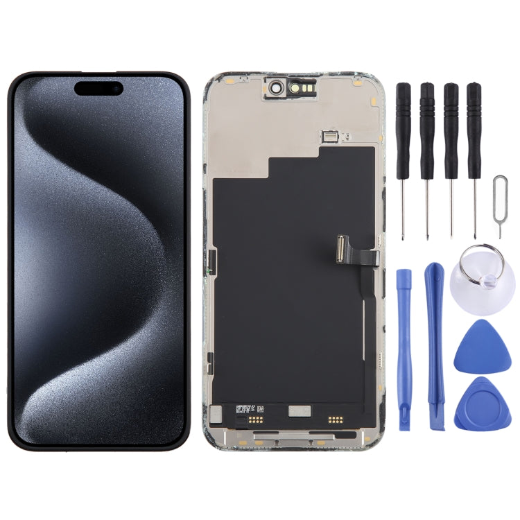 Pantalla LCD original para iPhone 15 Pro Max, 15 Pro, 15 Plus, 15