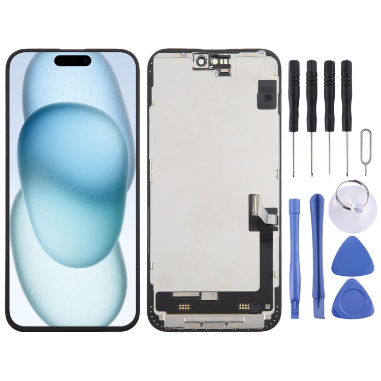 Pantalla LCD original para iPhone 15 Pro Max, 15 Pro, 15 Plus, 15