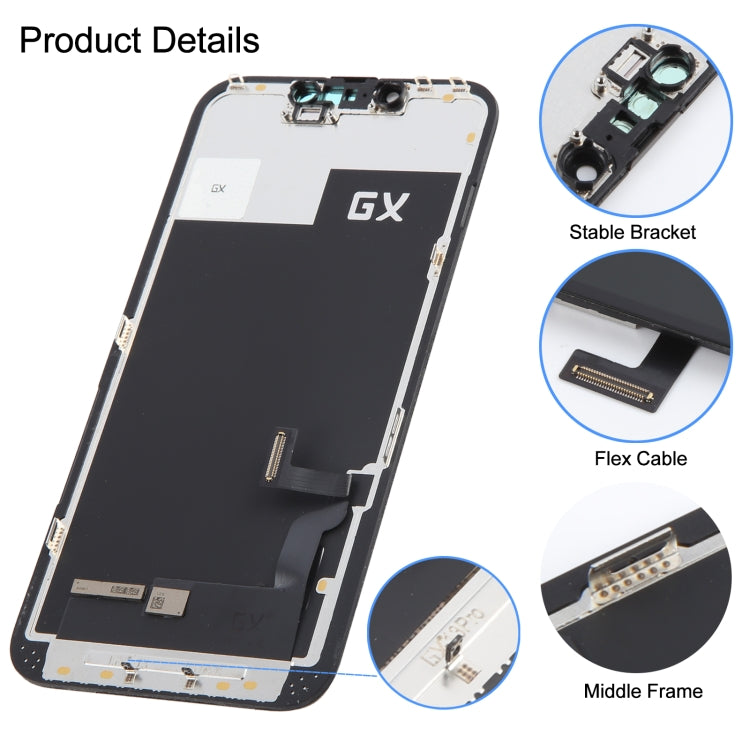 Pantalla OLED rígida GX para iPhone 13: repuesto de calidad superior