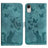 Butterfly Cat Embossing Flip Leather Phone Case