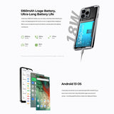 HOTWAV Note 13 Pro - 6.6 Inch Android 13 Smartphone, Octa Core T606 up to 1.6GHz, 8GB RAM, 256GB Storage, 4G Network, NFC, OTG, Side Fingerprint Identification