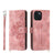 Skin-feel Flowers Embossed Wallet Leather Phone Case