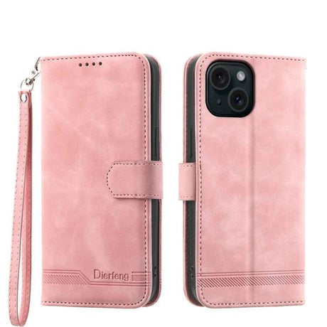Dierfeng Dream Line TPU Hybrid PU Leather Phone Case