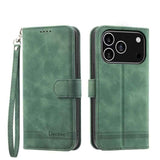 Dierfeng Dream Line TPU Hybrid PU Leather Phone Case