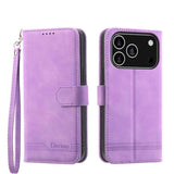 Dierfeng Dream Line TPU Hybrid PU Leather Phone Case