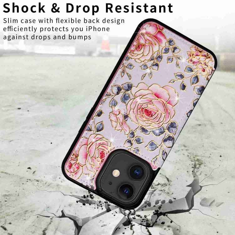 Printed Double Buckle RFID Anti-theft Phone Case