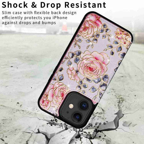 Printed Double Buckle RFID Anti-theft Phone Case