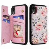 Printed Double Buckle RFID Anti-theft Phone Case