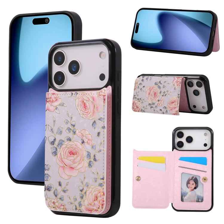 Printed Double Buckle RFID Anti-theft Phone Case